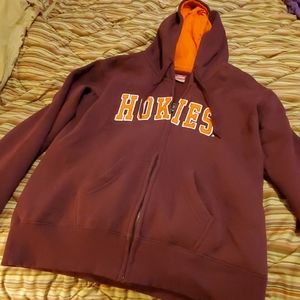 Virginia Tech full zip hoodie